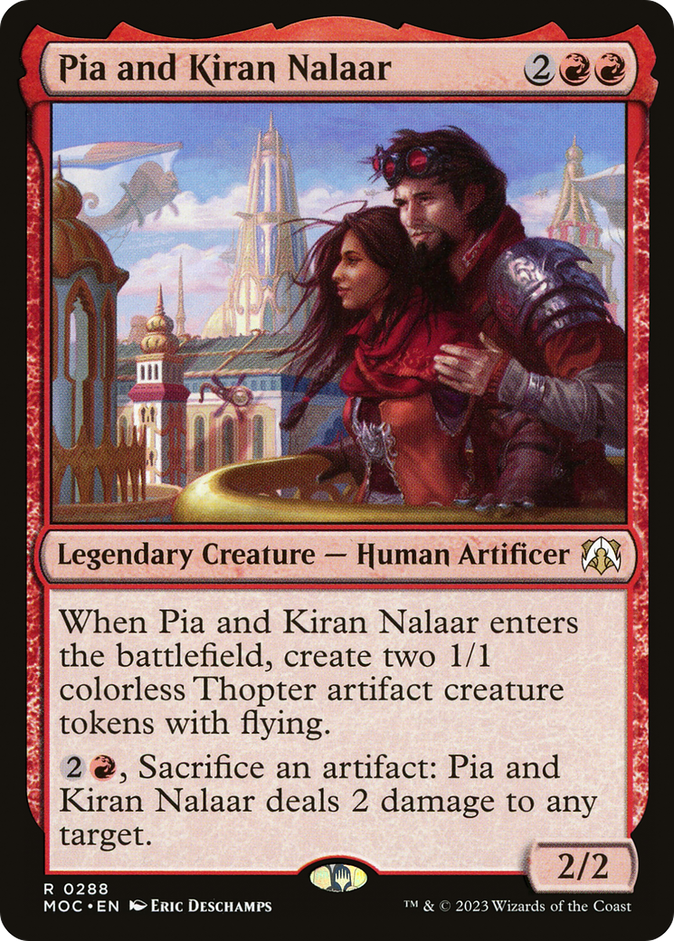 Pia and Kiran Nalaar [March of the Machine Commander] | I Want That Stuff Brandon