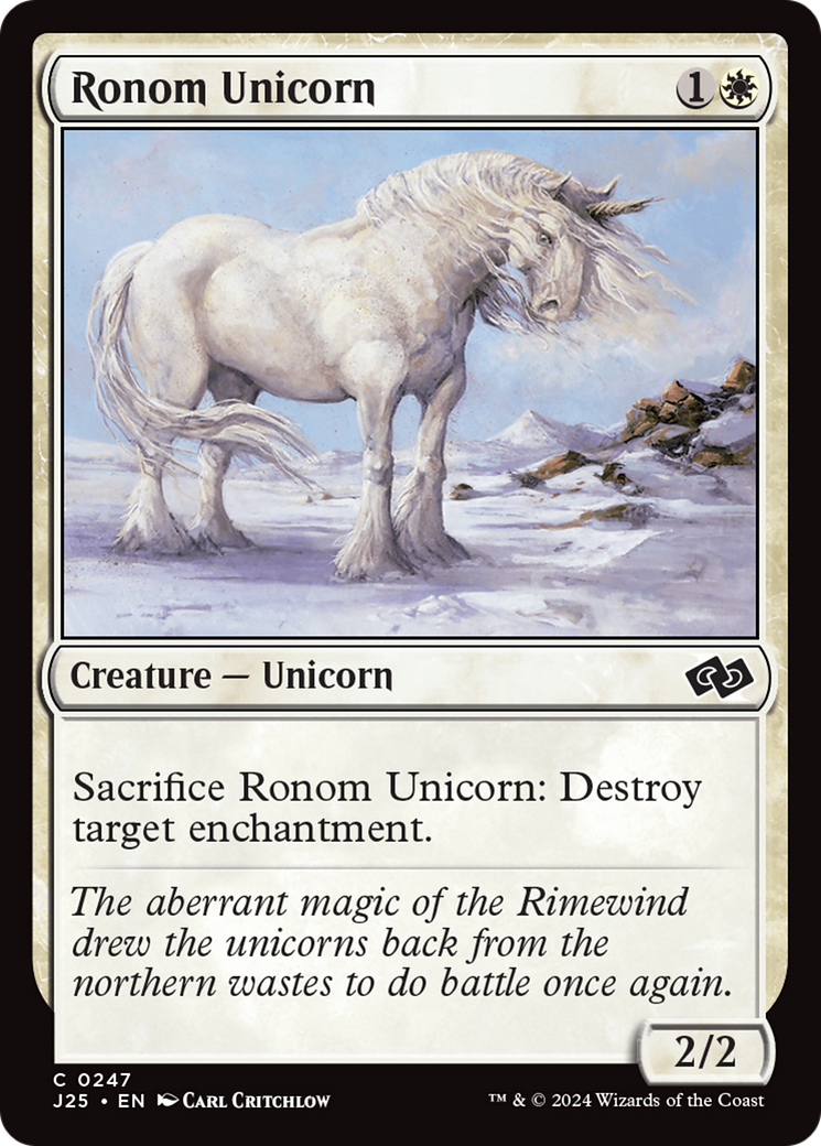 Ronom Unicorn [Foundations Jumpstart] | I Want That Stuff Brandon