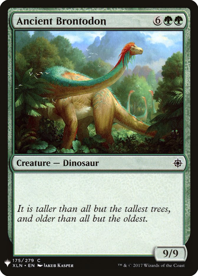 Ancient Brontodon [Mystery Booster] | I Want That Stuff Brandon