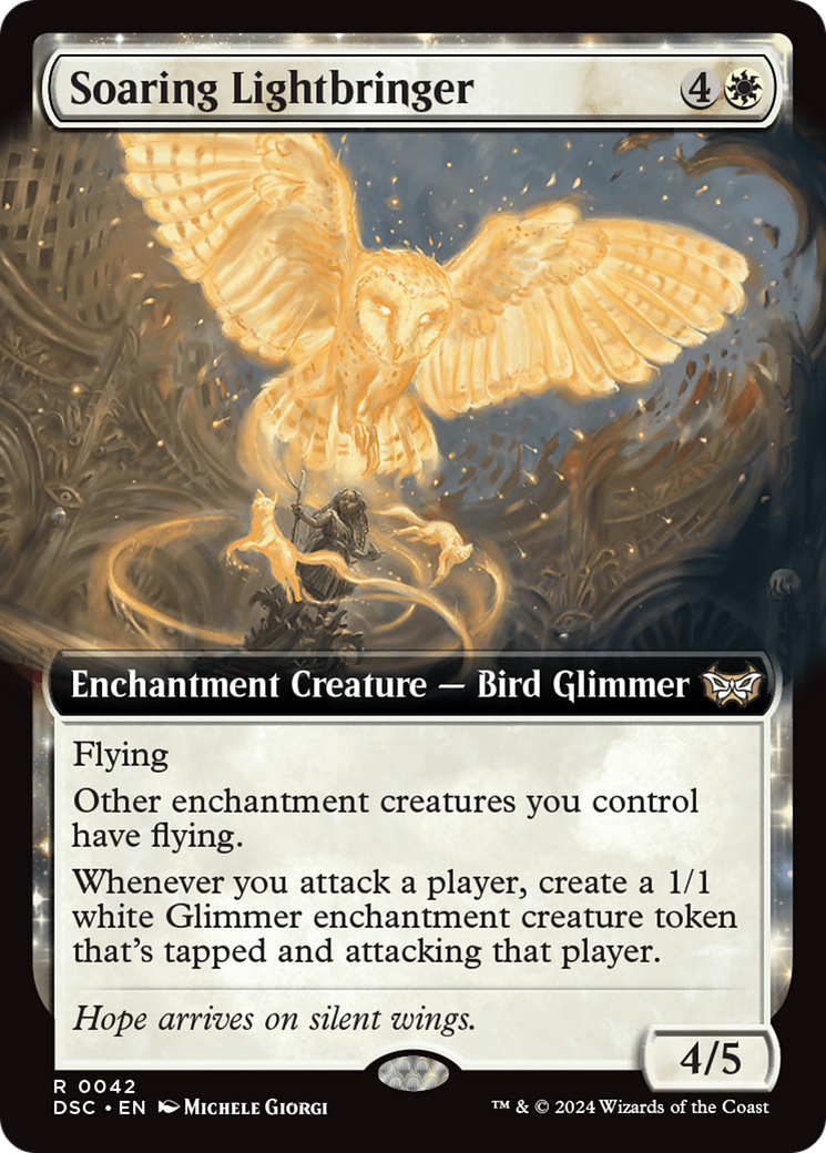 Soaring Lightbringer (Extended Art) [Duskmourn: House of Horror Commander] | I Want That Stuff Brandon