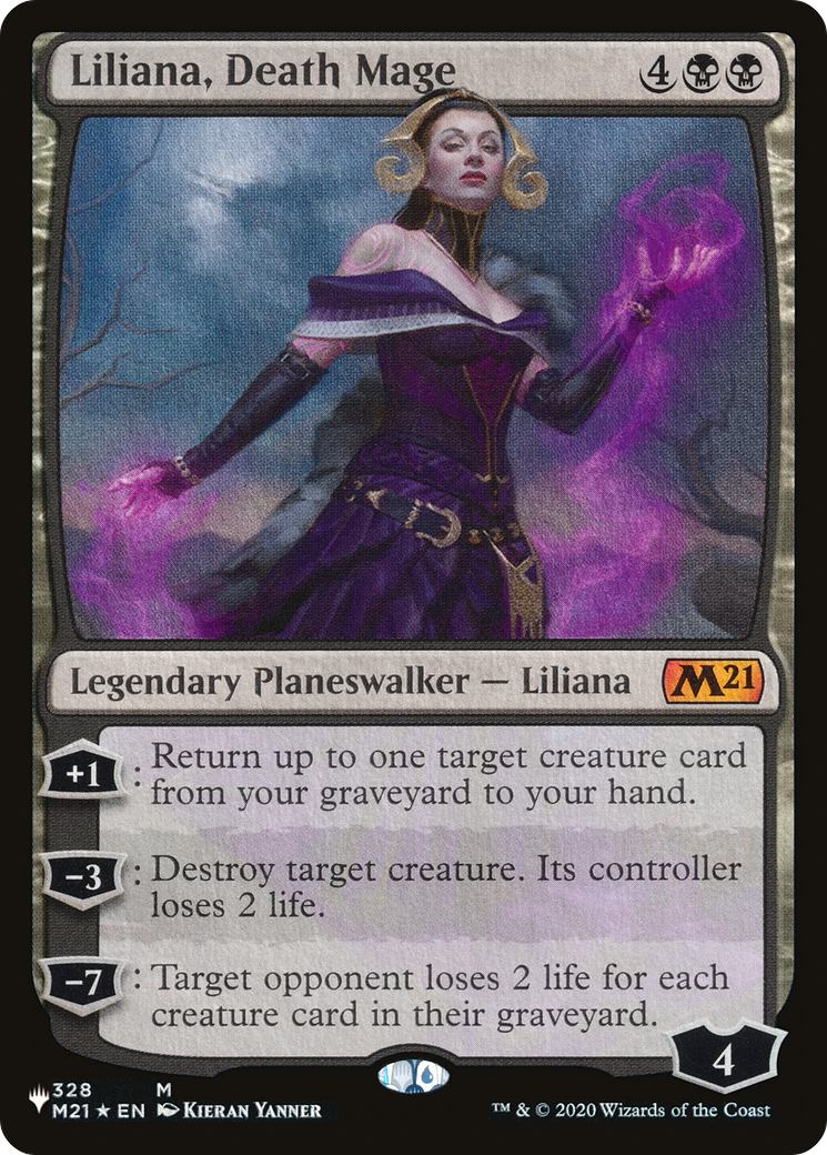 Liliana, Death Mage [The List Reprints] | I Want That Stuff Brandon