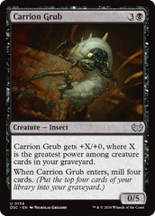 Carrion Grub [Duskmourn: House of Horror Commander] | I Want That Stuff Brandon