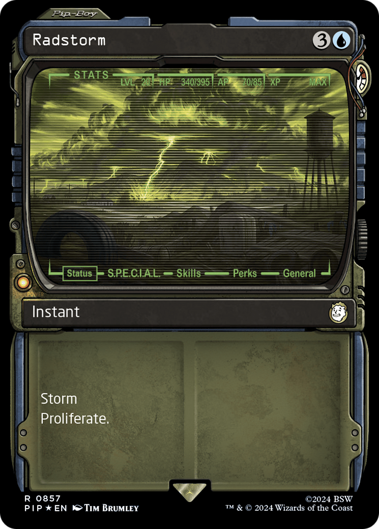 Radstorm (Showcase) (Surge Foil) [Fallout] | I Want That Stuff Brandon