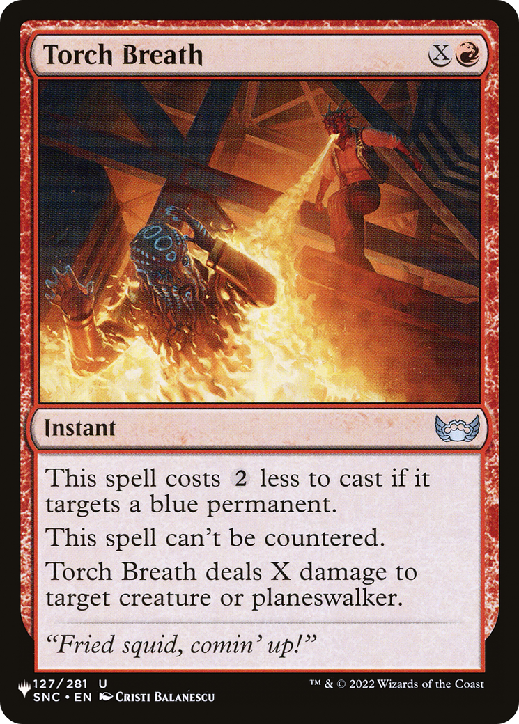 Torch Breath [The List Reprints] | I Want That Stuff Brandon