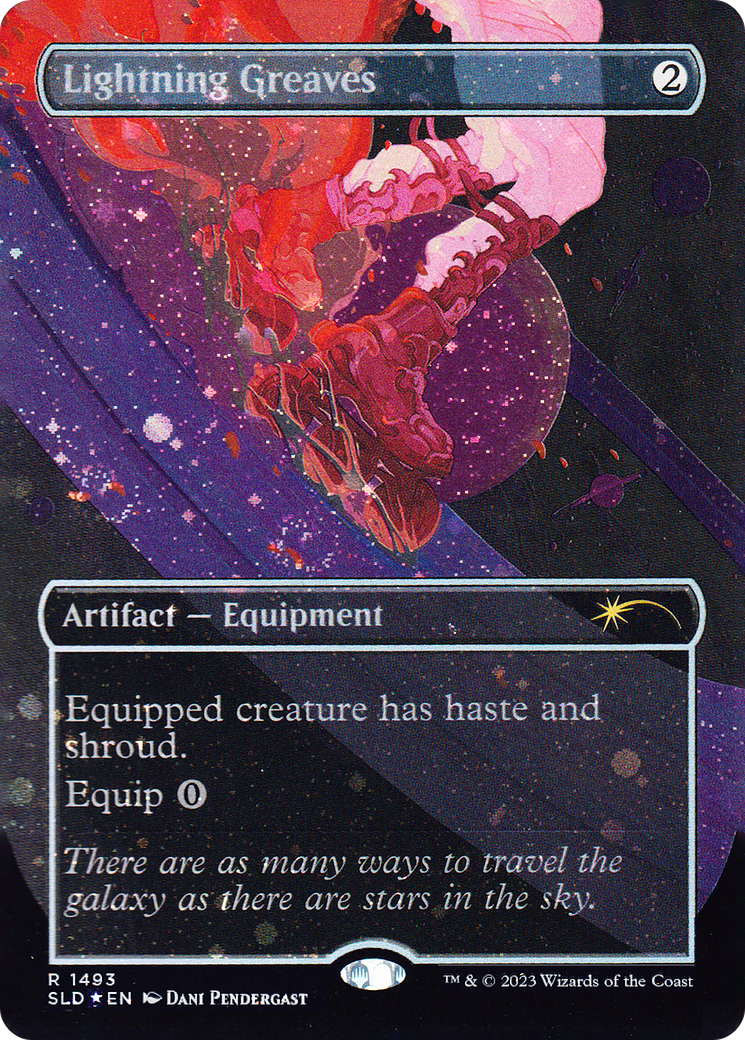 Lightning Greaves (1493) (Galaxy Foil) [Secret Lair Drop Series] | I Want That Stuff Brandon