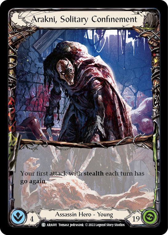 Arakni, Solitary Confinement [ARA001] (Outsiders Arakni Blitz Deck) | I Want That Stuff Brandon