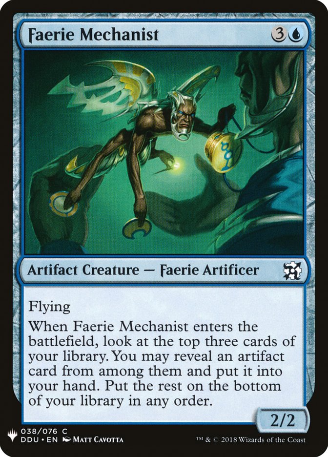 Faerie Mechanist [Mystery Booster] | I Want That Stuff Brandon