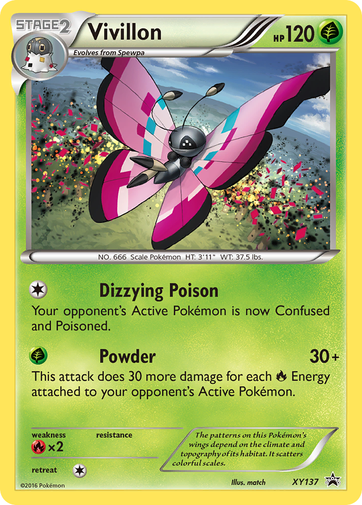 Vivillon (XY137) [XY: Black Star Promos] | I Want That Stuff Brandon