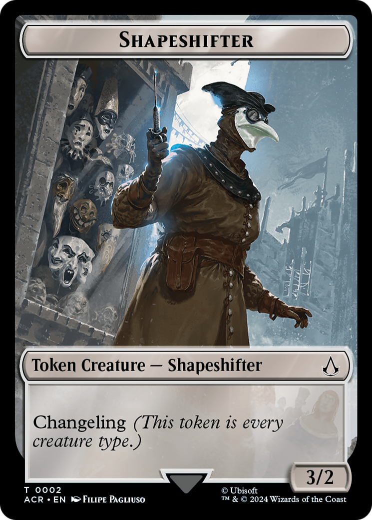 Shapeshifter Token [Assassin's Creed Tokens] | I Want That Stuff Brandon