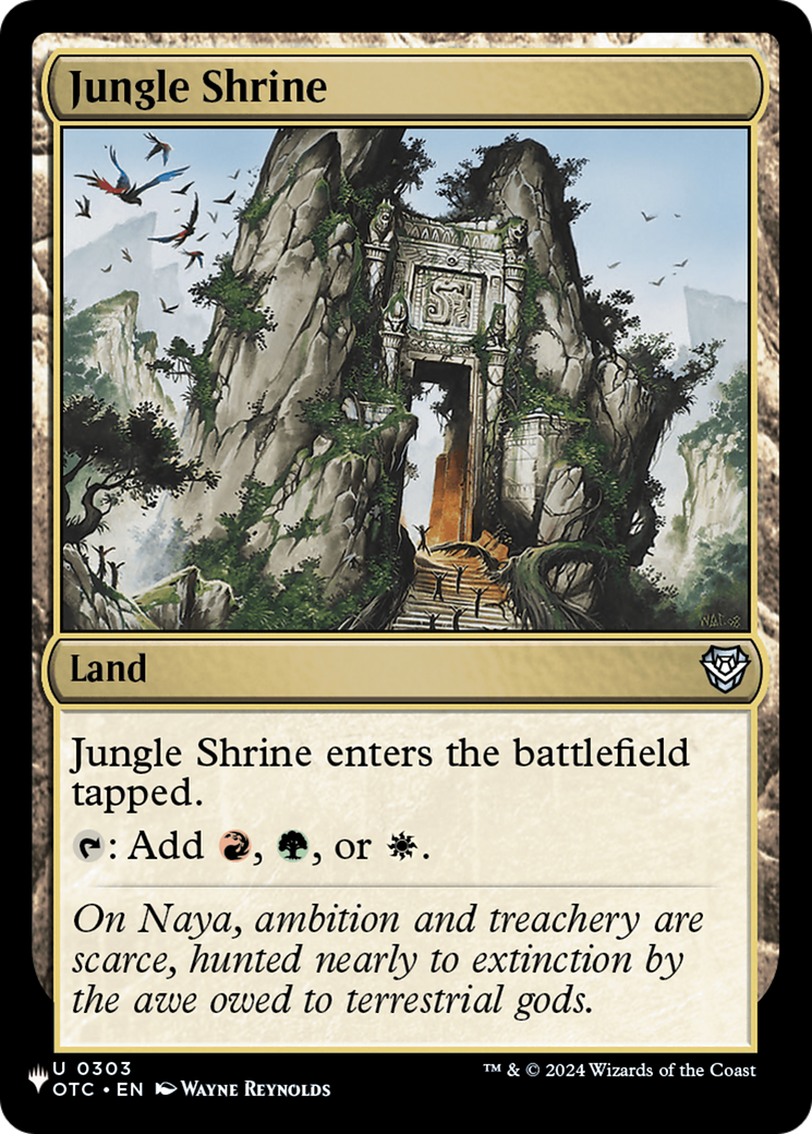 Jungle Shrine (OTC) [The List] | I Want That Stuff Brandon