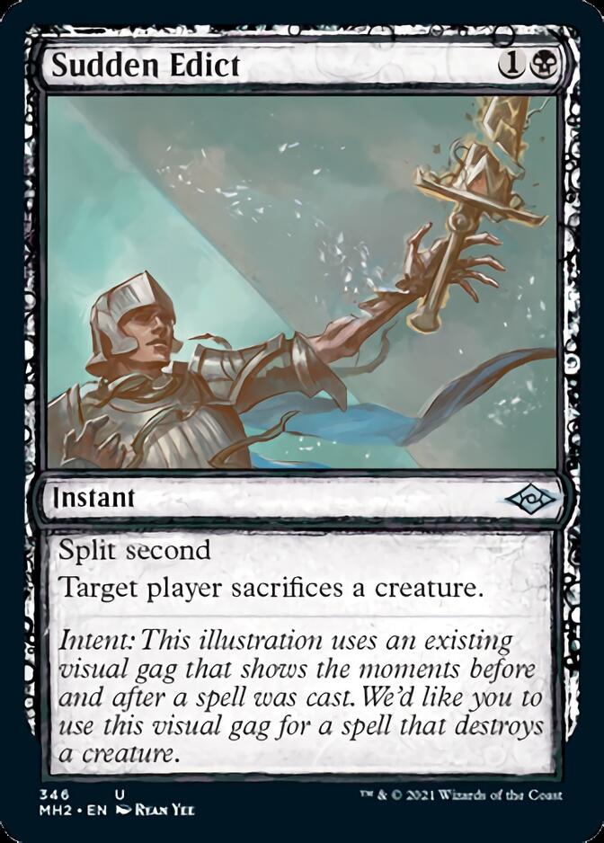 Sudden Edict (Sketch) [Modern Horizons 2] | I Want That Stuff Brandon