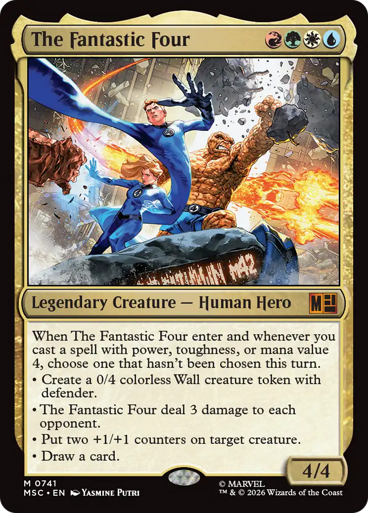 The Fantastic Four [Marvel Super Heroes Commander] | I Want That Stuff Brandon