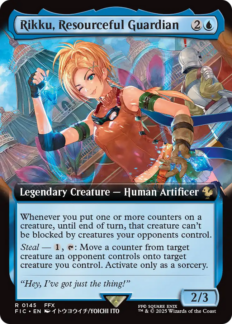 Rikku, Resourceful Guardian (Extended Art) [FINAL FANTASY Commander] | I Want That Stuff Brandon
