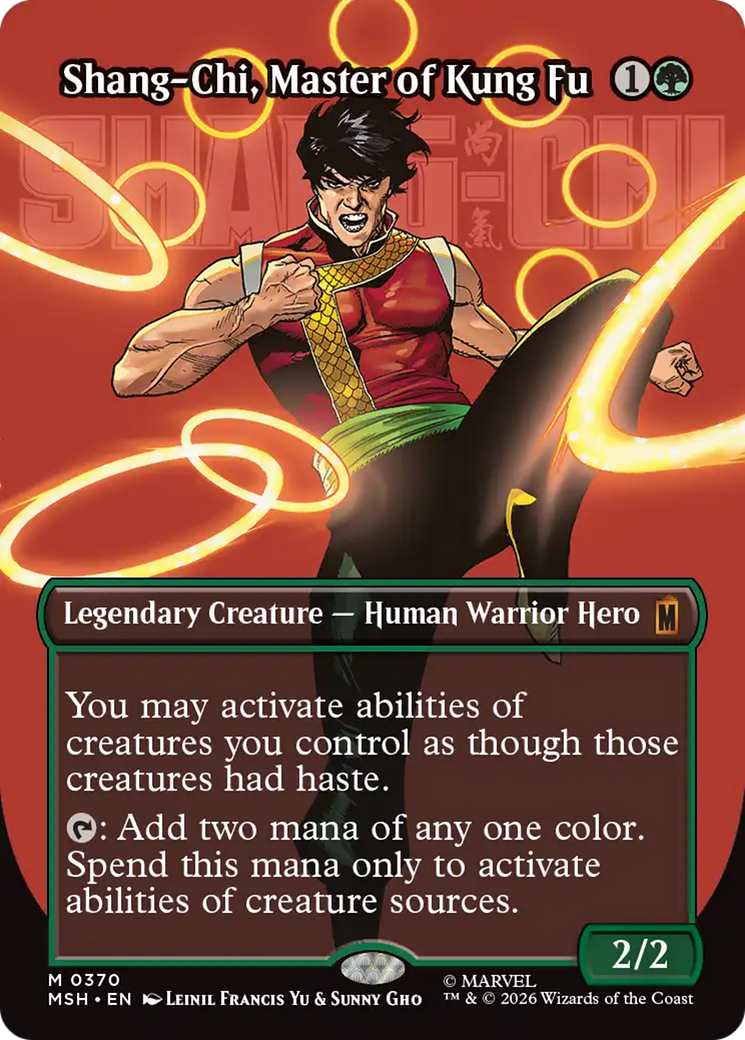 Shang-Chi, Master of Kung Fu (Borderless) (0370) [Marvel Super Heroes] | I Want That Stuff Brandon