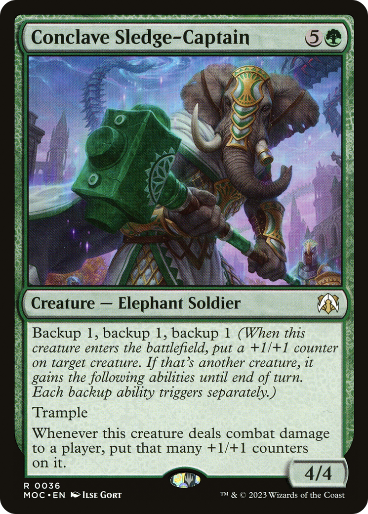 Conclave Sledge-Captain [March of the Machine Commander] | I Want That Stuff Brandon