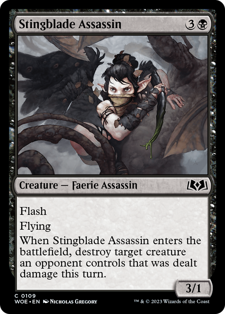 Stingblade Assassin [Wilds of Eldraine] | I Want That Stuff Brandon