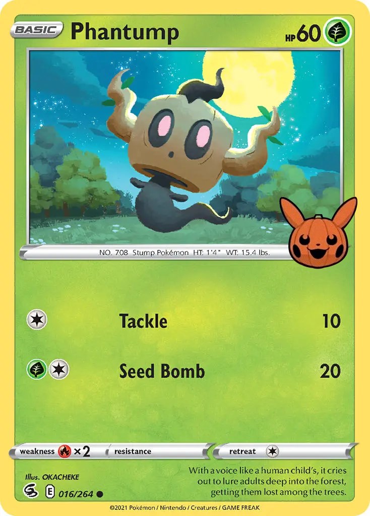 Phantump (016/264) [Trick or Trade] | I Want That Stuff Brandon