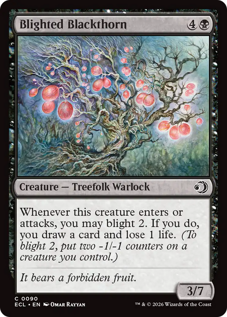 Blighted Blackthorn [Lorwyn Eclipsed] | I Want That Stuff Brandon