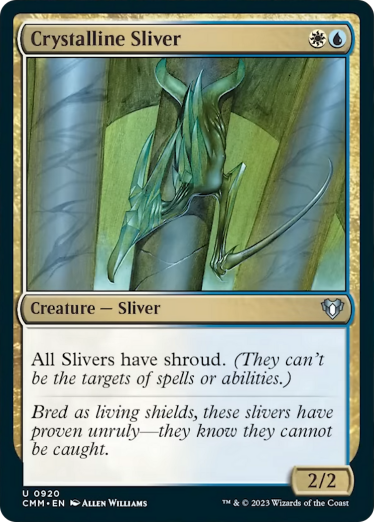 Crystalline Sliver [Commander Masters] | I Want That Stuff Brandon