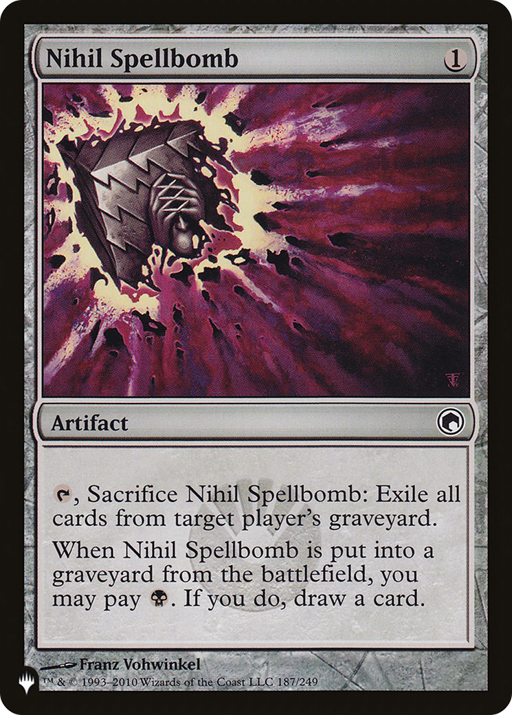 Nihil Spellbomb [The List] | I Want That Stuff Brandon