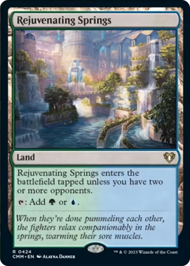Rejuvenating Springs [Commander Masters] | I Want That Stuff Brandon