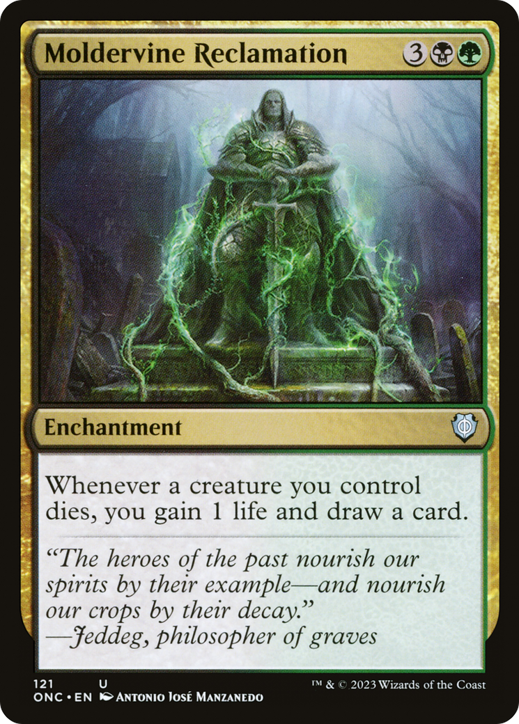 Moldervine Reclamation [Phyrexia: All Will Be One Commander] | I Want That Stuff Brandon