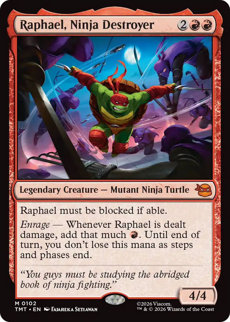 Raphael, Ninja Destroyer [Teenage Mutant Ninja Turtles] | I Want That Stuff Brandon