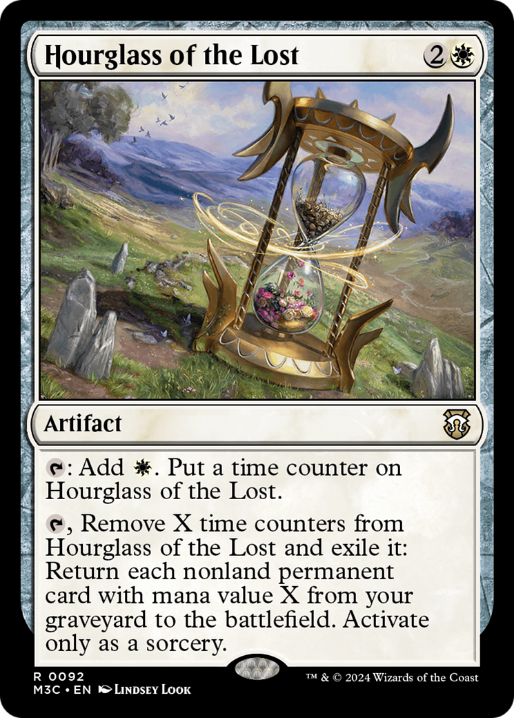 Hourglass of the Lost (Ripple Foil) [Modern Horizons 3 Commander] | I Want That Stuff Brandon