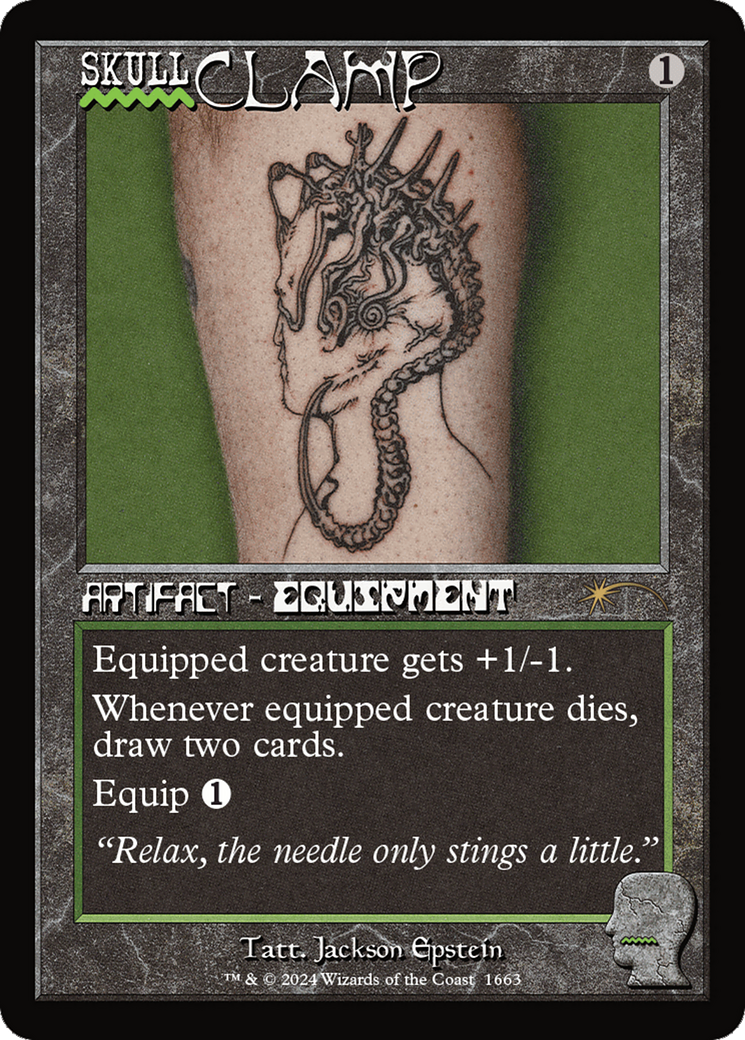 Skullclamp (Rainbow Foil) [Secret Lair Drop Series] | I Want That Stuff Brandon