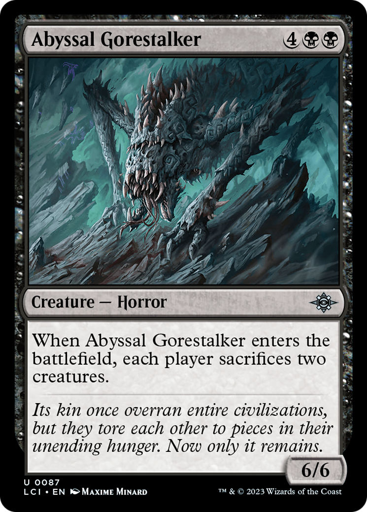 Abyssal Gorestalker [The Lost Caverns of Ixalan] | I Want That Stuff Brandon