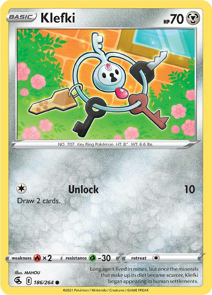 Klefki (186/264) [Sword & Shield: Fusion Strike] | I Want That Stuff Brandon