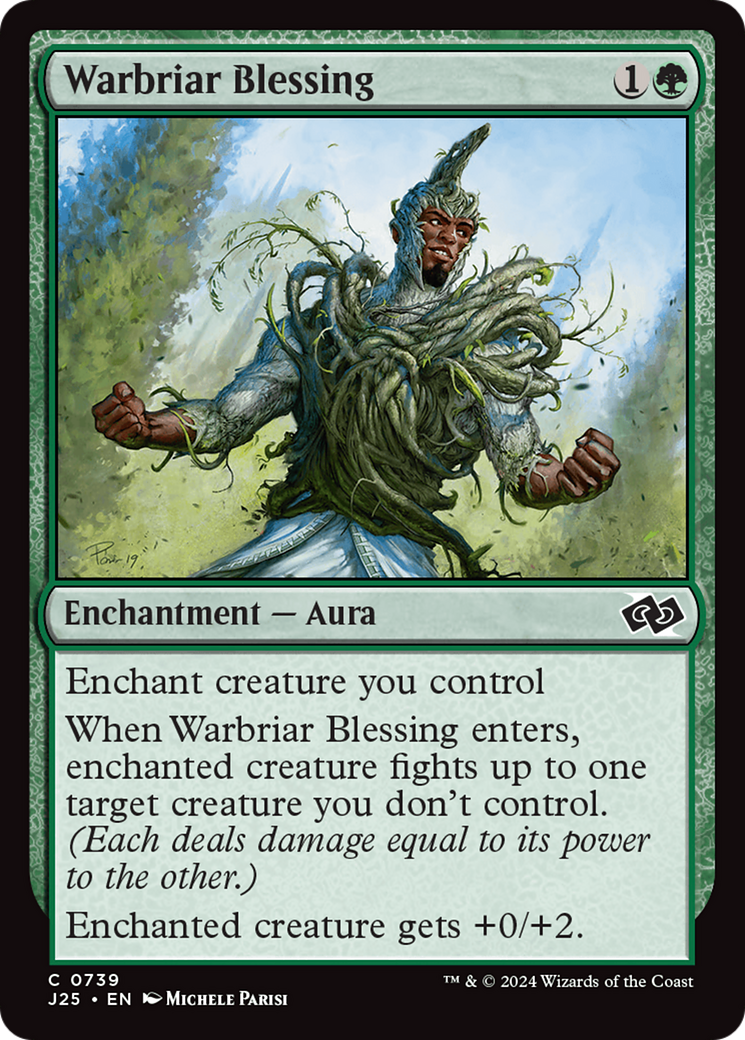 Warbriar Blessing [Foundations Jumpstart] | I Want That Stuff Brandon