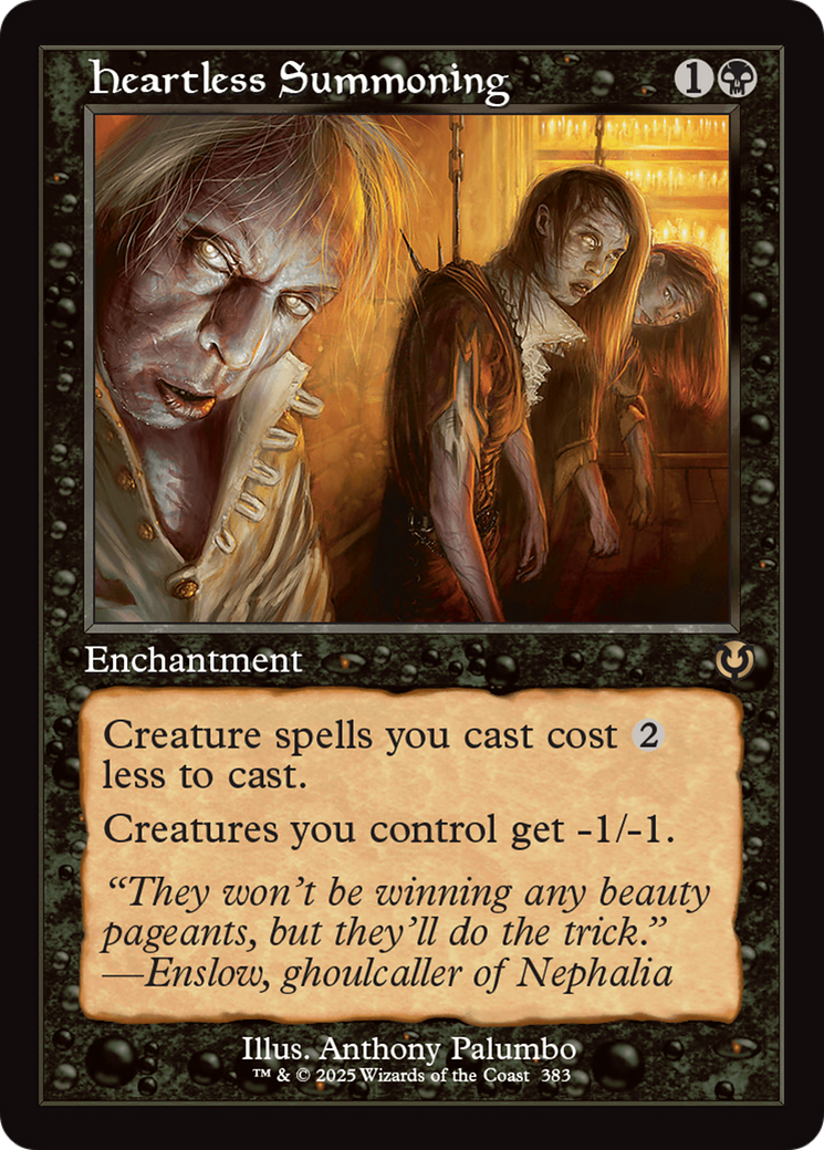 Heartless Summoning (Retro Frame) [Innistrad Remastered] | I Want That Stuff Brandon