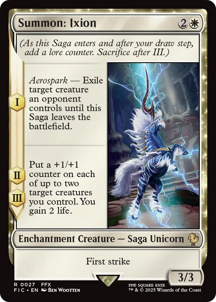 Summon: Ixion [FINAL FANTASY Commander] | I Want That Stuff Brandon