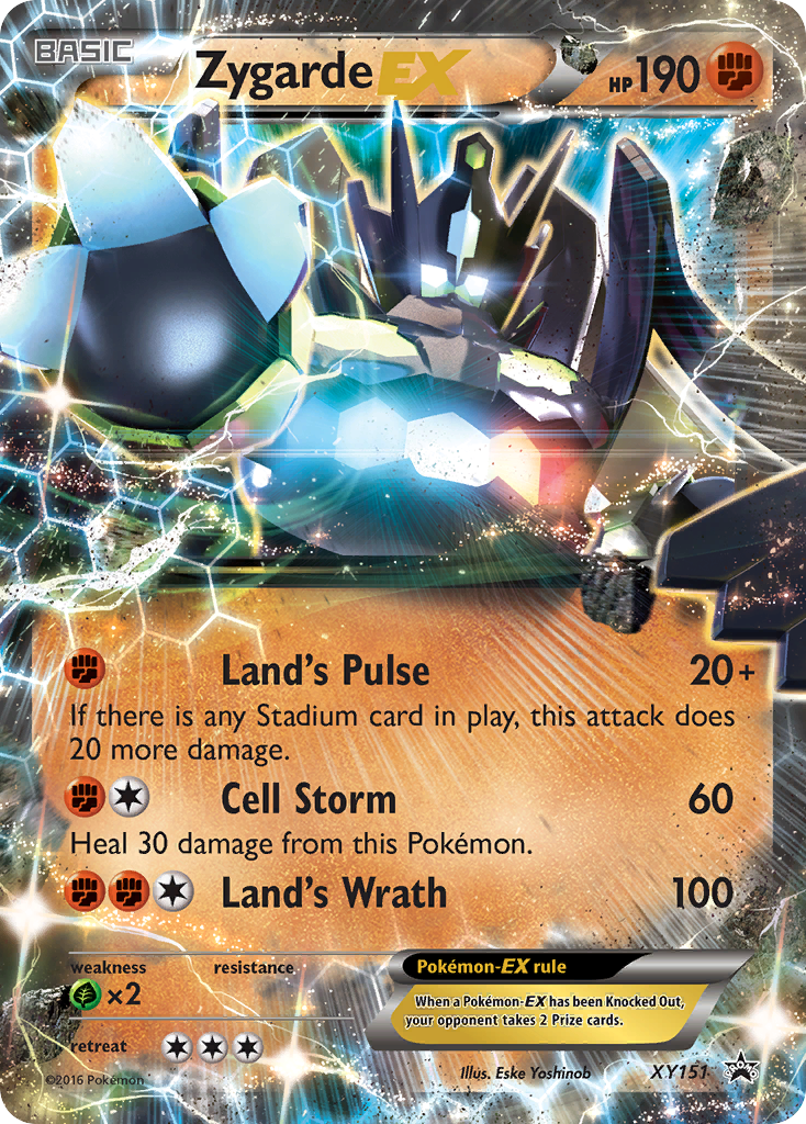 Zygarde EX (XY151) [XY: Black Star Promos] | I Want That Stuff Brandon