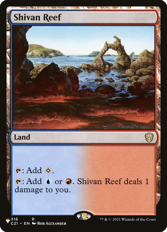 Shivan Reef [Secret Lair: Heads I Win, Tails You Lose] | I Want That Stuff Brandon