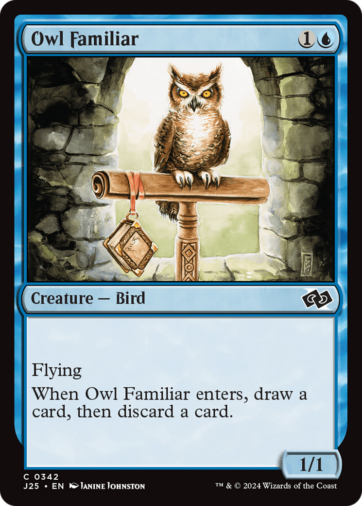 Owl Familiar [Foundations Jumpstart] | I Want That Stuff Brandon