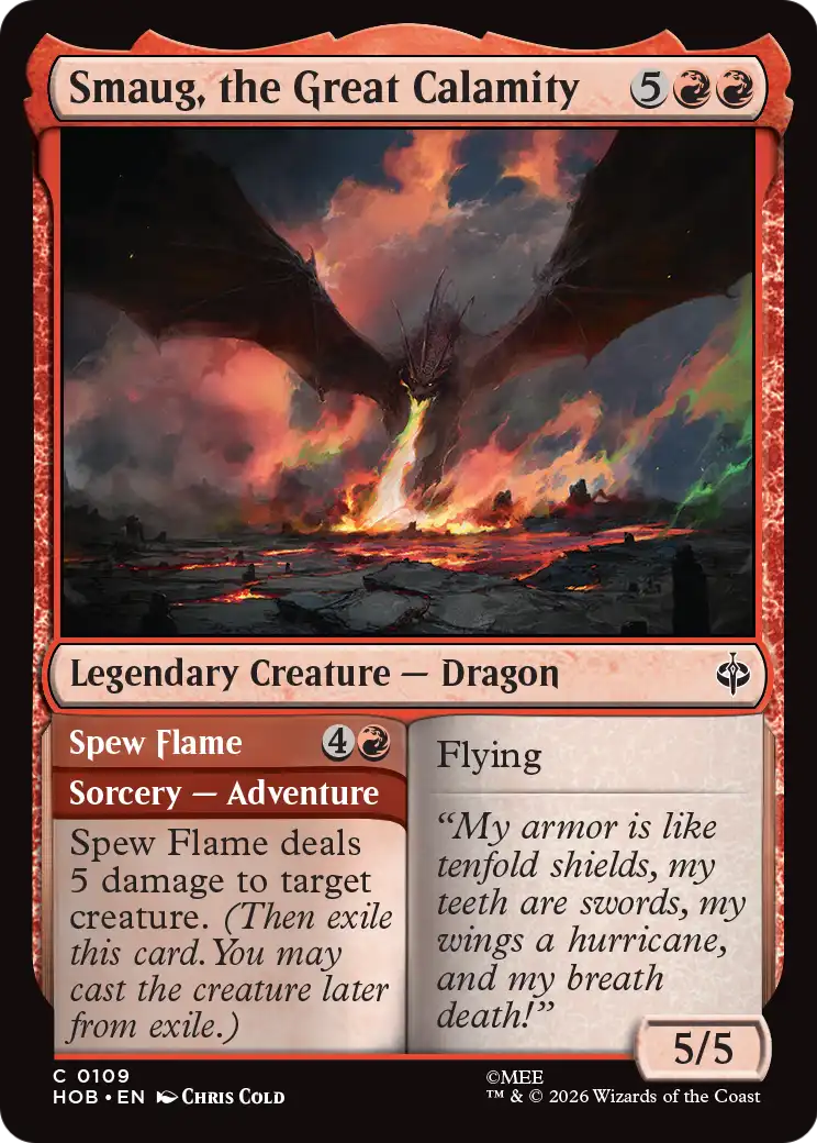 Smaug, the Great Calamity [The Hobbit] | I Want That Stuff Brandon