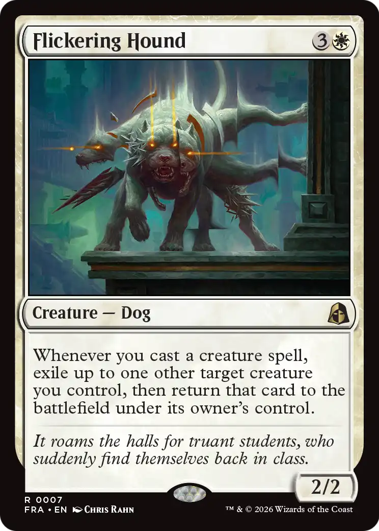 Flickering Hound [Reality Fracture] | I Want That Stuff Brandon