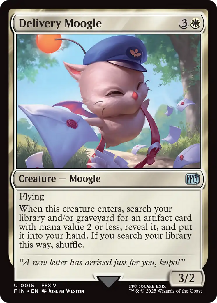 Delivery Moogle [FINAL FANTASY] | I Want That Stuff Brandon