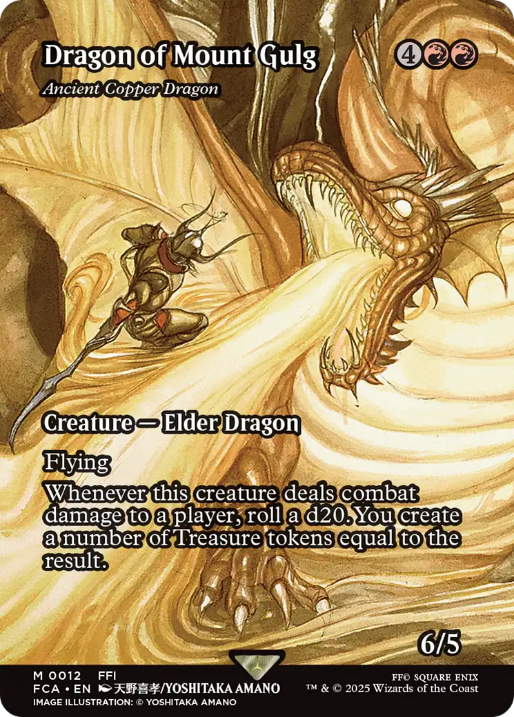 Dragon of Mount Gulg - Ancient Copper Dragon (Showcase) [FINAL FANTASY : Through the Ages] | I Want That Stuff Brandon