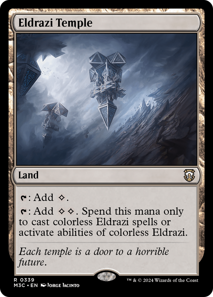 Eldrazi Temple (Ripple Foil) [Modern Horizons 3 Commander] | I Want That Stuff Brandon