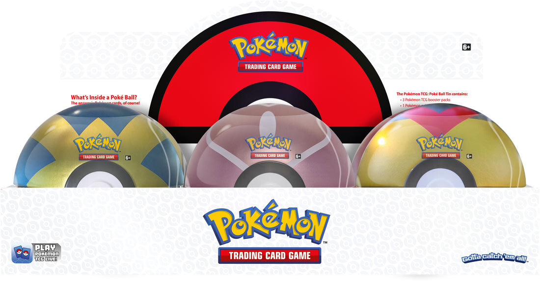 Poke Ball Tin Display (2022) | I Want That Stuff Brandon