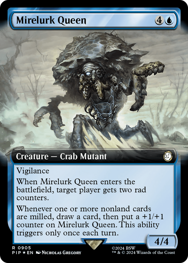 Mirelurk Queen (Extended Art) (Surge Foil) [Fallout] | I Want That Stuff Brandon