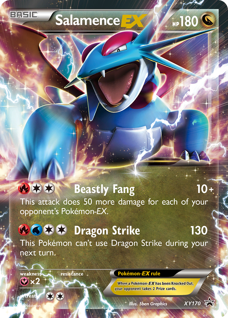 Salamence EX (XY170) [XY: Black Star Promos] | I Want That Stuff Brandon