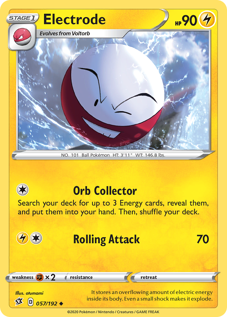 Electrode (057/192) [Sword & Shield: Rebel Clash] | I Want That Stuff Brandon