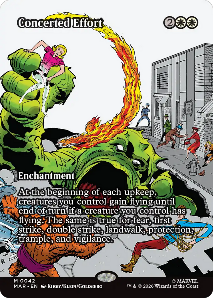 Concerted Effort (Borderless) [Marvel Universe: Eternal-Legal] | I Want That Stuff Brandon