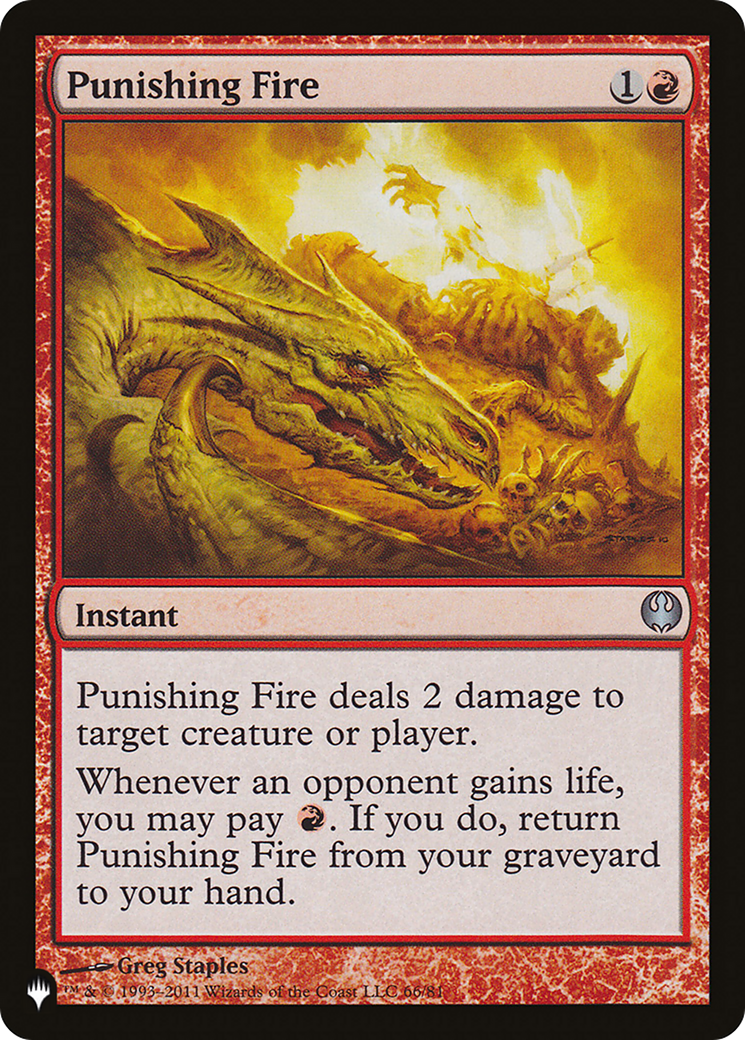 Punishing Fire [The List Reprints] | I Want That Stuff Brandon