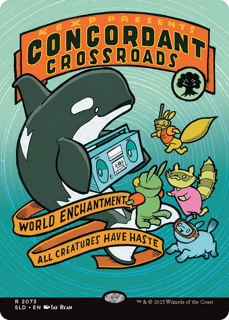 Concordant Crossroads (2073) (Rainbow Foil) [Secret Lair Drop Series] | I Want That Stuff Brandon