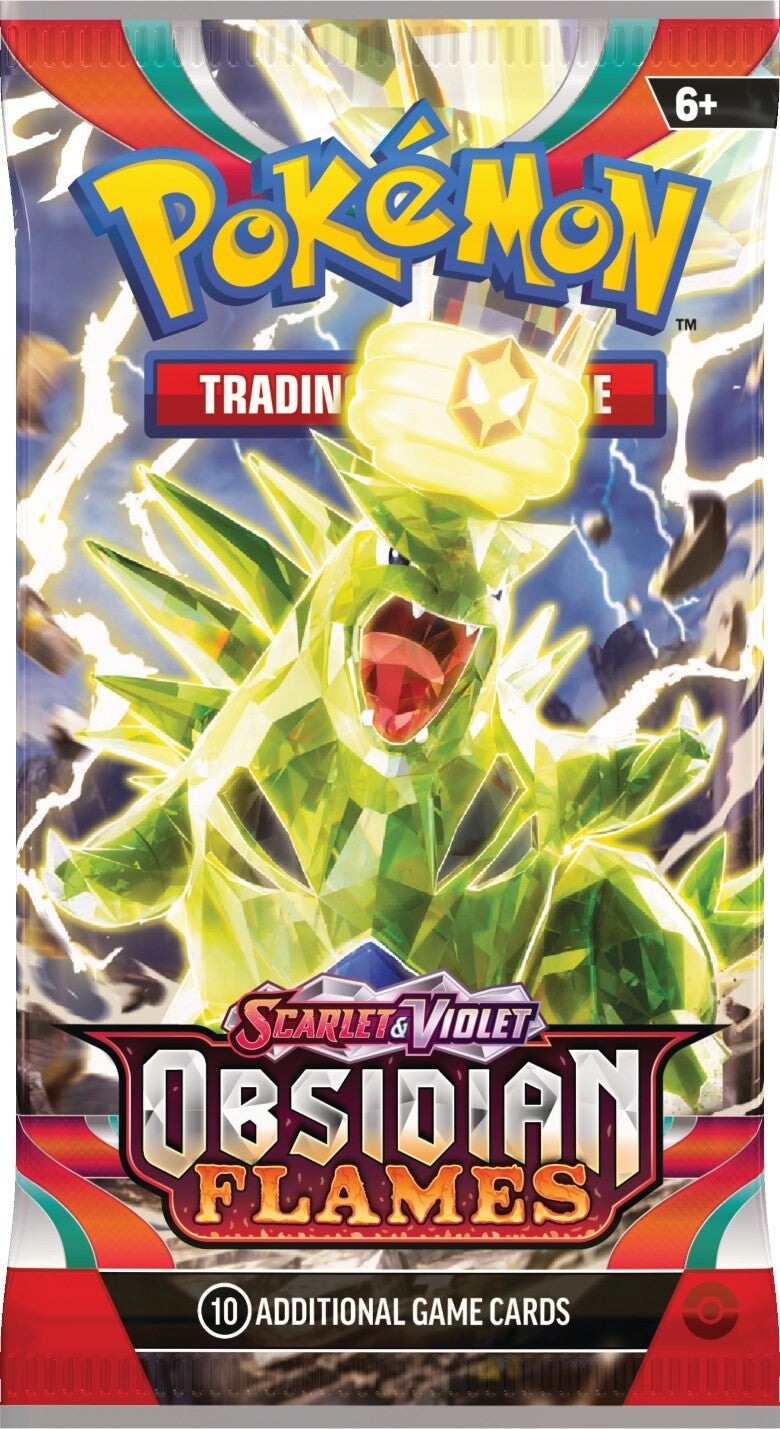 Scarlet & Violet: Obsidian Flames - Booster Pack | I Want That Stuff Brandon